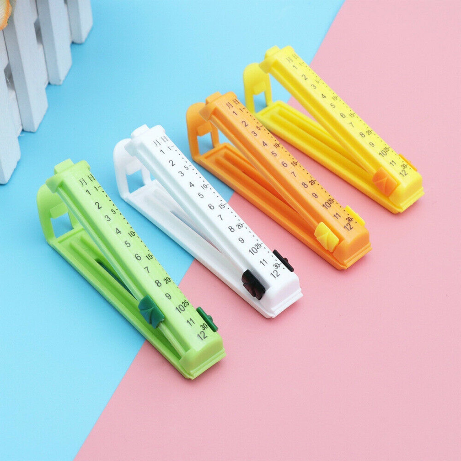 6309 4 Pc Food Sealing Clip used for sealing of packed food stuffs and items to prevent them from contamination. freeshipping - DeoDap 6309 4 Pc Food Sealing Clip used for sealing of packed food stuffs and items to prevent them from contamination. freeshipping - DeoDap